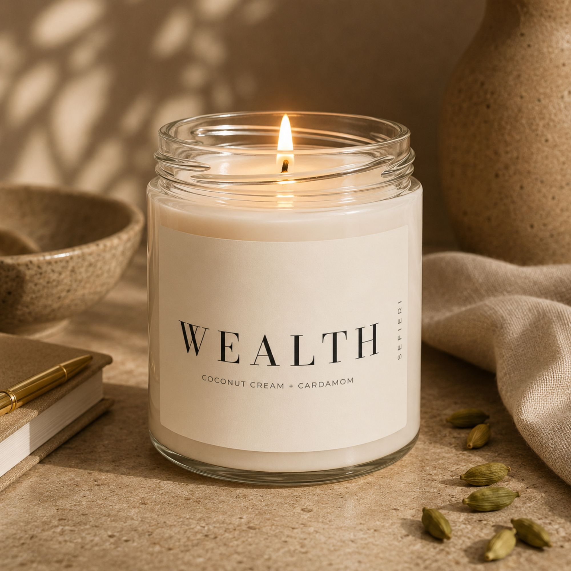 WEALTH — Coconut Cream + Cardamom