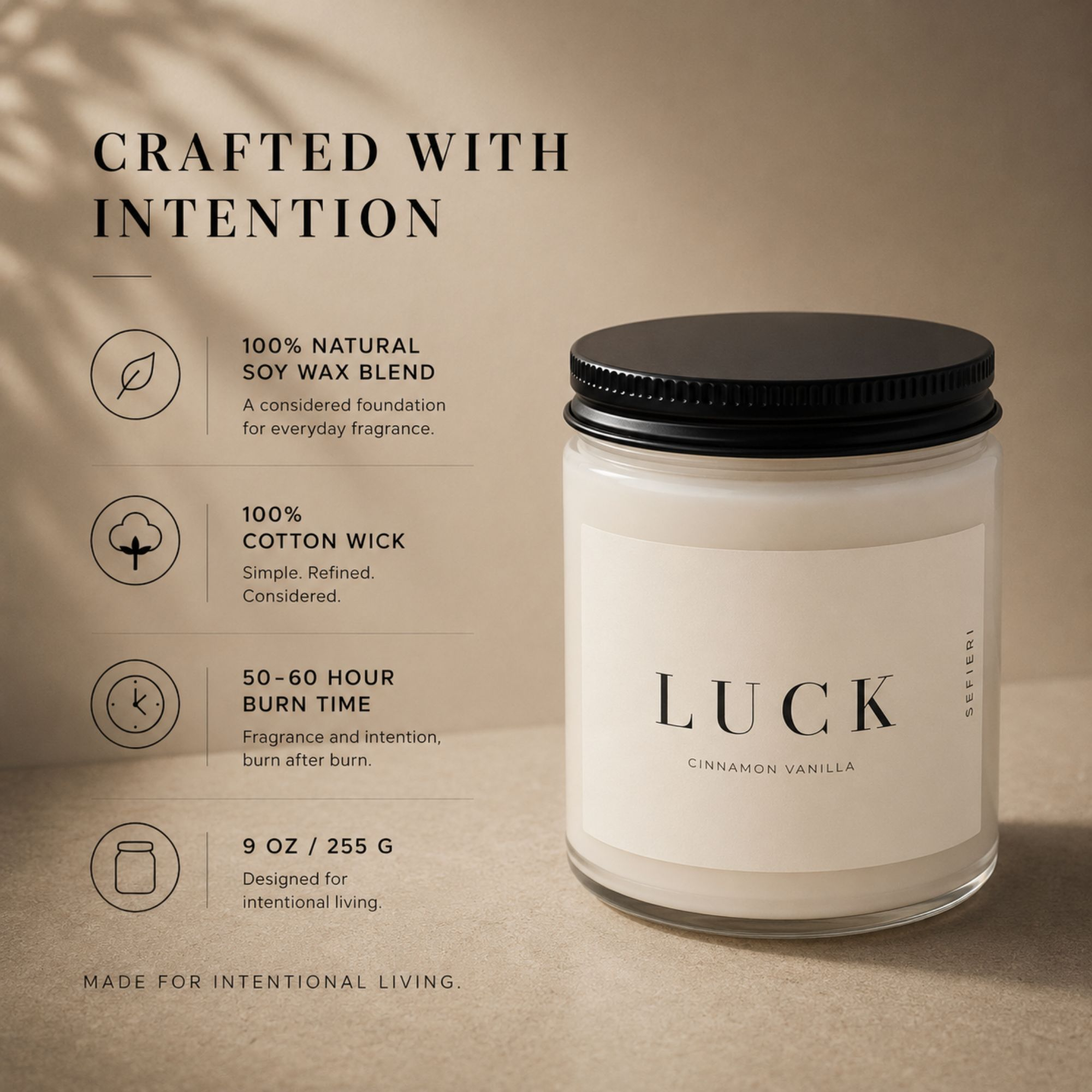 LUCK — Cinnamon Vanilla