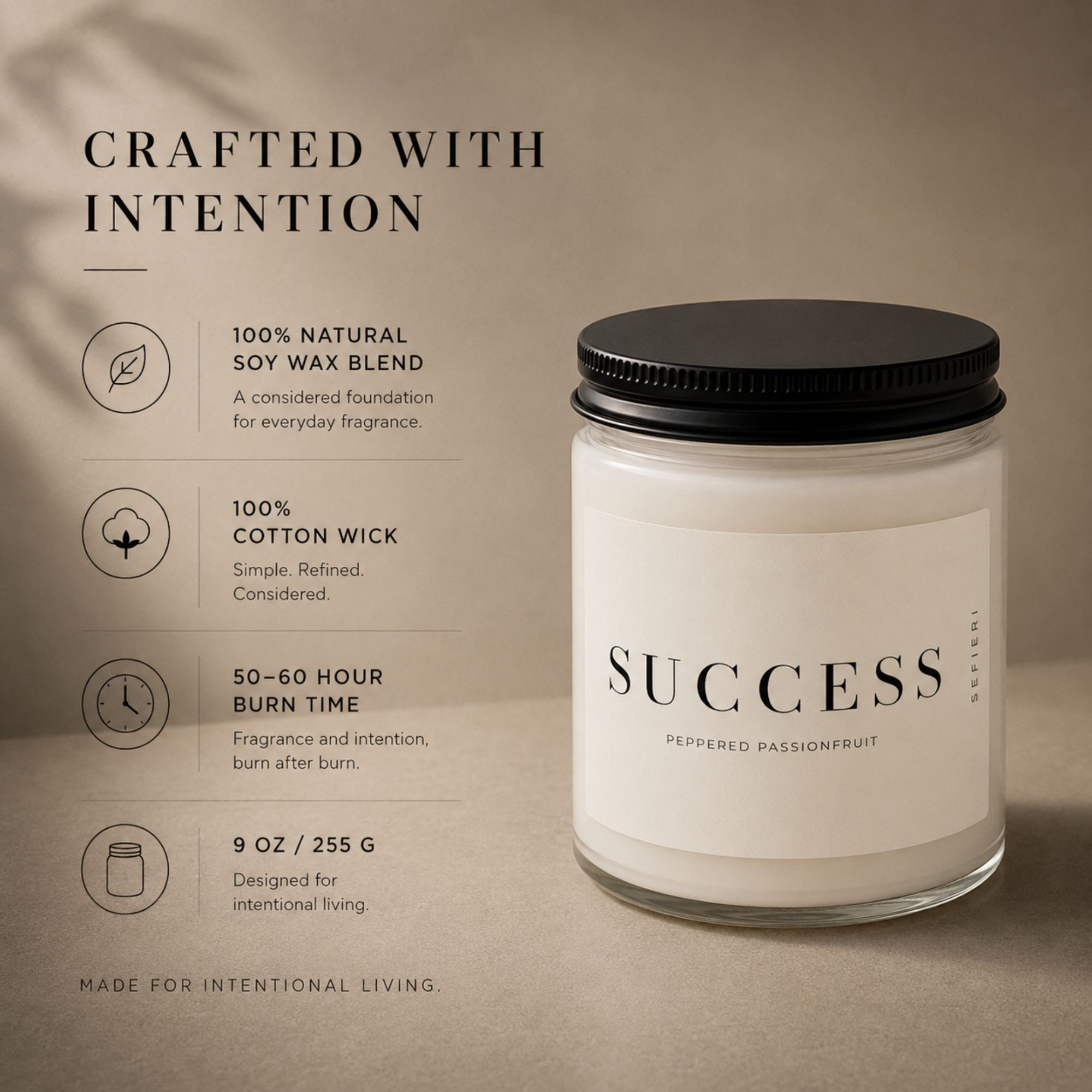 SUCCESS — Peppered Passionfruit